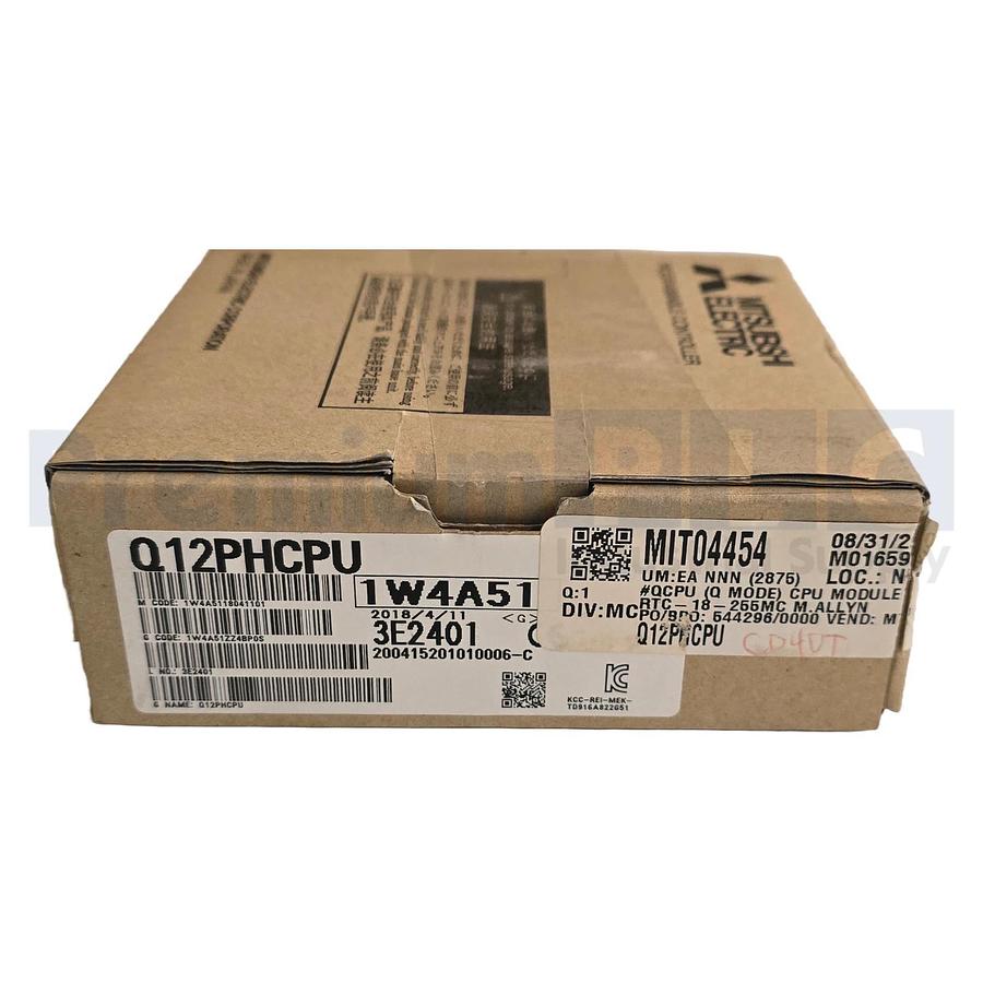 MITSUBISHI Q12PHCPU MELSEC-Q QnU series (PLC) CPU UNIT 124Ksteps/496KBytes NSMP