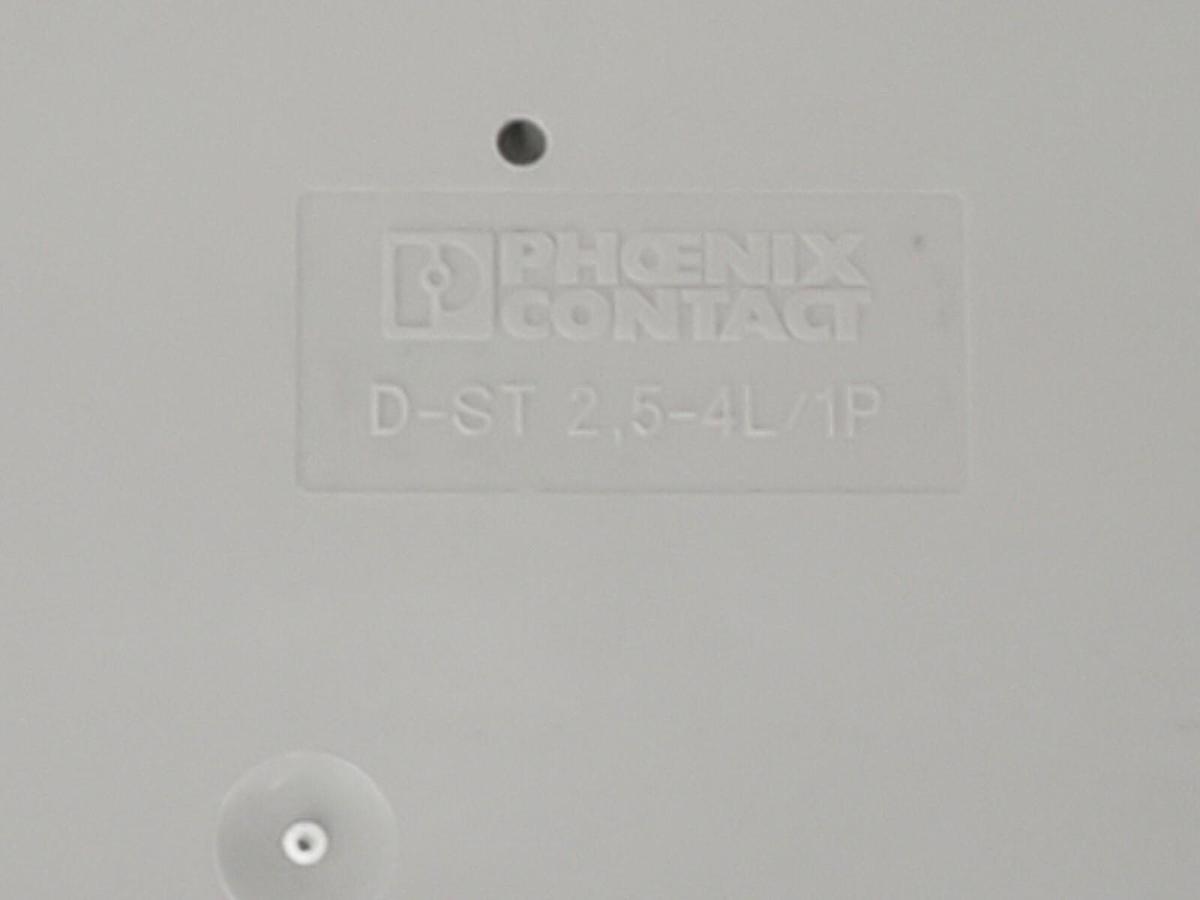 Used LOT OF 25 NEW PHOENIX CONTACT D-ST 2.5-4L/1P TERMINAL BLOCK END COVERS 3041930