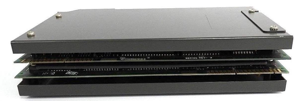 Used LOT OF 2 ALLEN BRADLEY 1771-KA2 COMMUNICATION ADAPTER MODULES SERIES A REV. G