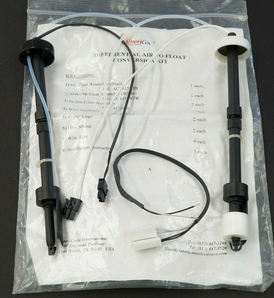 Used NEW AMERICODE DIFFERENTIAL AIR-FLOAT CONVERSION KIT AC1415VJB AC1415VJW AC2050