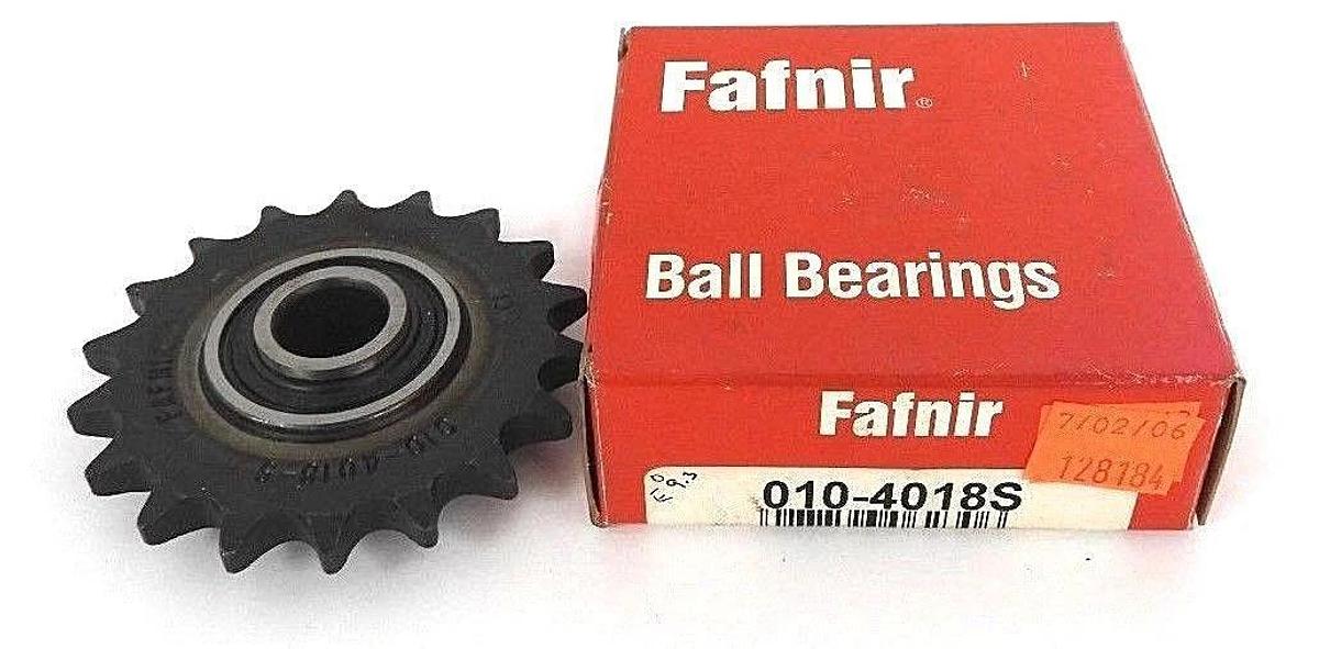 Used NIB FAFNIR 010-4018S IDLER SPROCKET 18-TEETH 40 CHAIN 0.640 BORE