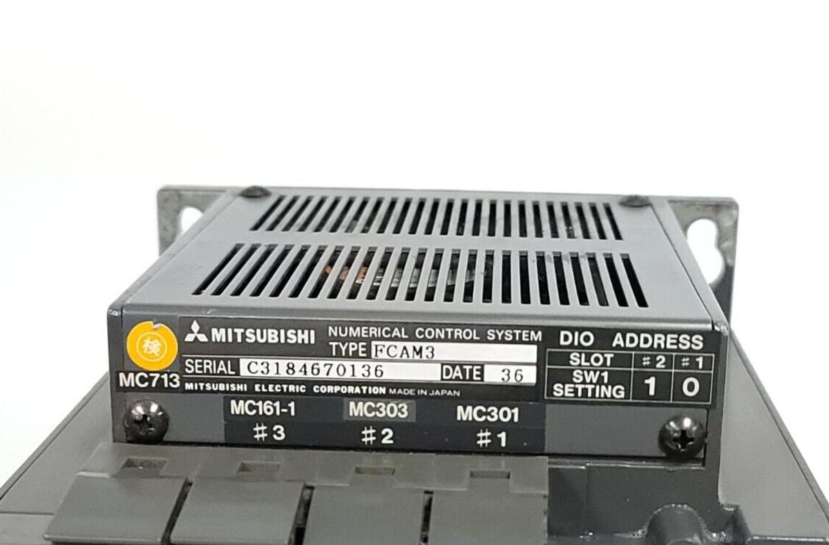 Used MITSUBISHI FCAM3 NUMERICAL CONTROL SYSTEM CHASSIS MC011