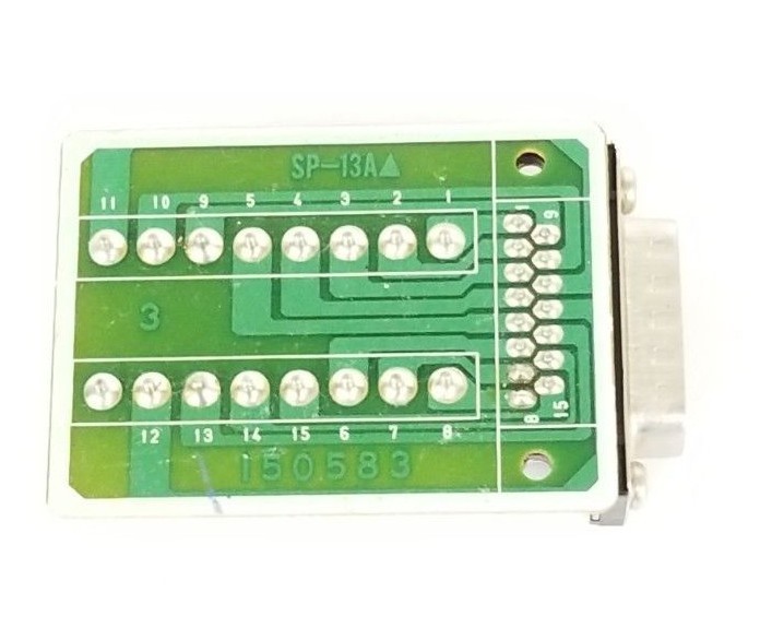 Used GENERIC SP-13A TERMINAL PLUG IN BOARD 150583 SP13A