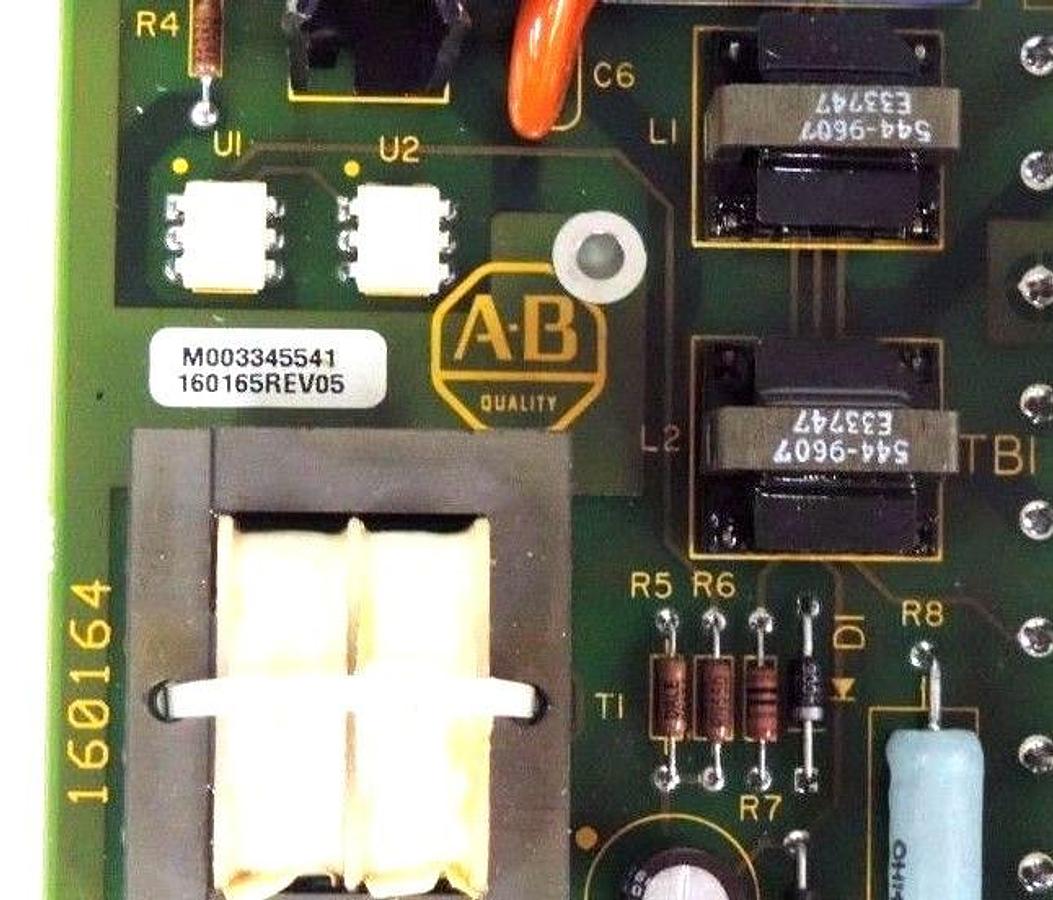 Used NEW ALLEN BRADLEY 8520-OF CM PC BOARD M003345541, 160165 REV. 05, 8520OF