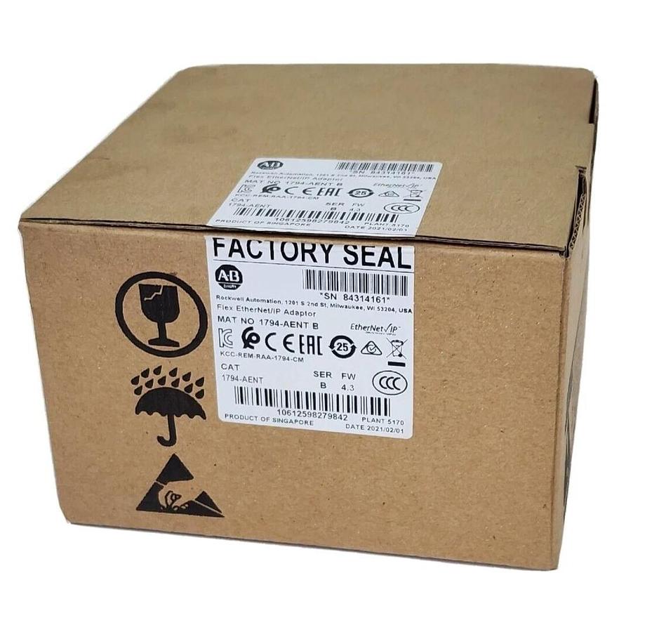 Allen Bradley 1794-AENT Flex I/O ENet/IP Adapter Module 1-Port 10/100Mbit NSMP