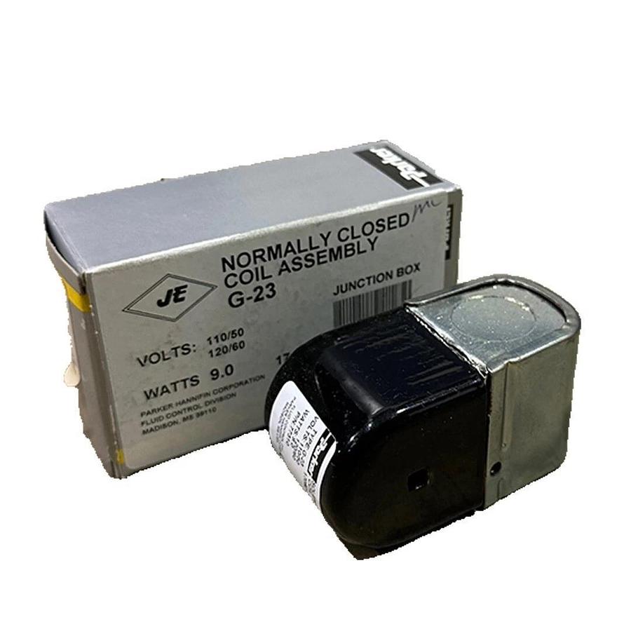 NEW PARKER G-23 / G23 NORMALLY CLOSED COIL ASSEMBLY 1708D 110/120V 50/60Hz 9W