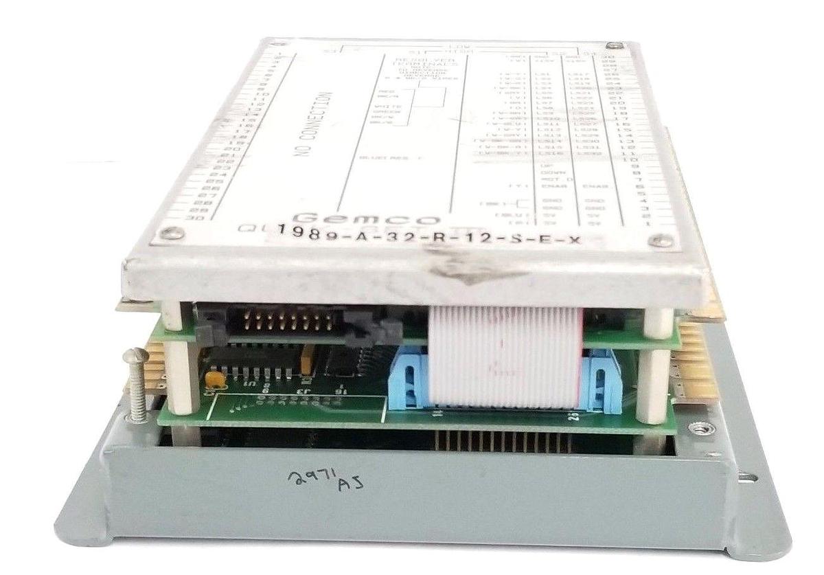 Used GEMCO QUIK-SET III 1989-A-32-R-12-S-E-X CONTROLLER 1989A32R12SEX