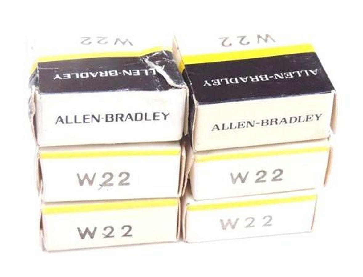 Used LOT OF 6 NIB ALLEN BRADLEY W22 HEATER ELEMENTS