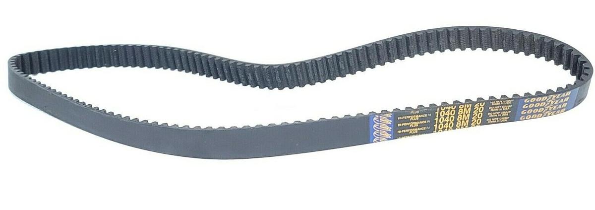 Used NEW GOODYEAR 10408M20 TIMING BELT 8MM PITCH 20X1040MM