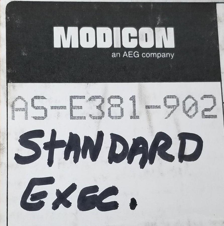 Used MODICON AEG AS-E381-902 EXECUTIVE MEMORY MODULE E381-902 AS-9593-000