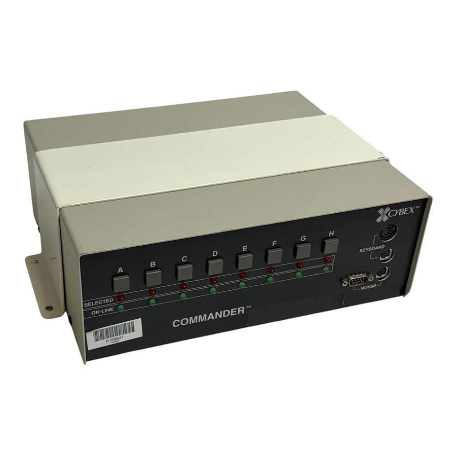Used Cybex Commander ARI-4 8-Port KVM Switch 520-065 with Mounting Bracket