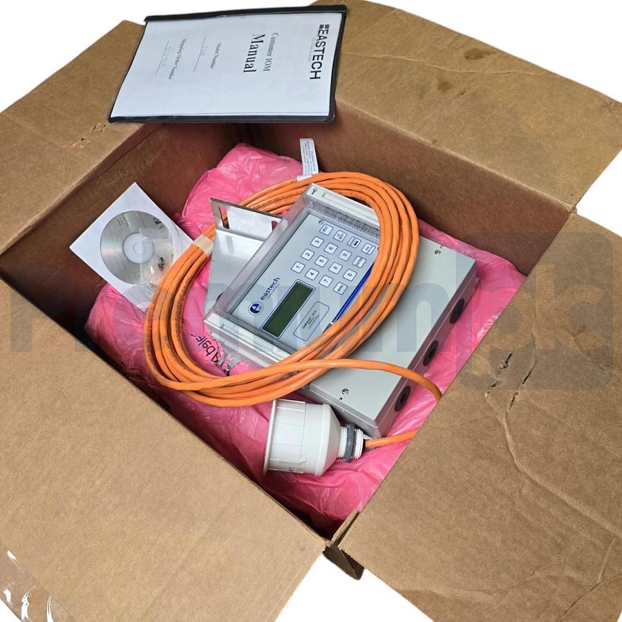 Eastech Vantage 2210 Flow & Level Meter w/ FB5 Ultrasonic Transducer Sensor 25"