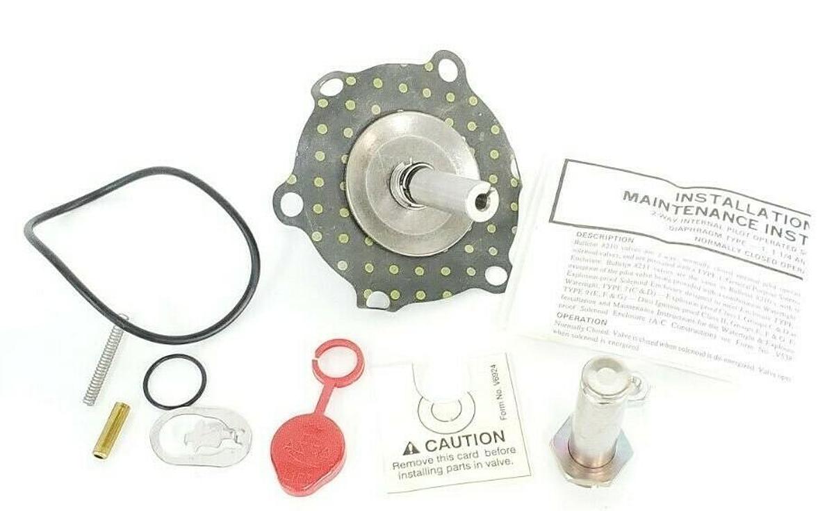 NEW ASCO 99-060-402 1-1/2" SOLENOID VALVE REPAIR KIT, BULLETIN 8210, C-962288