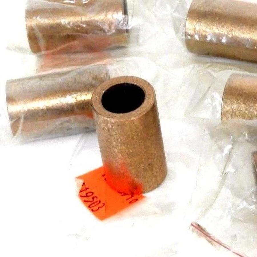 LOT OF 9 NEW SYMMCO SS-1624-20 1/2"IDx3/4"ODx1-1/4" BRONZE BEARING SLEEVES