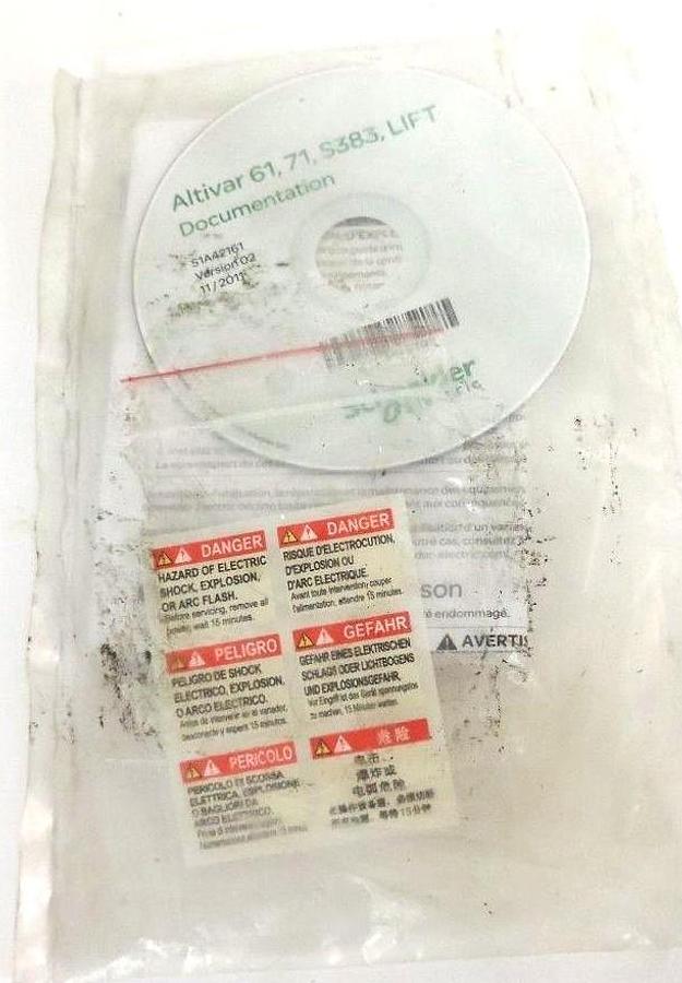 NEW SCHNEIDER ELECTRIC ALTIVAR ATV71 61, 71, S383, LIFT PROGRAMMING SOFTWARE