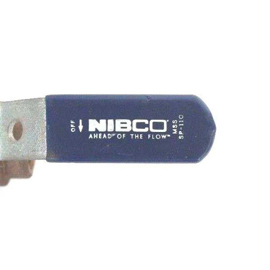 Used NEW NIBCO T58570-3/4 2PC BRONZE FULL PORT BALL VALVE 3/4" NPT T5857034