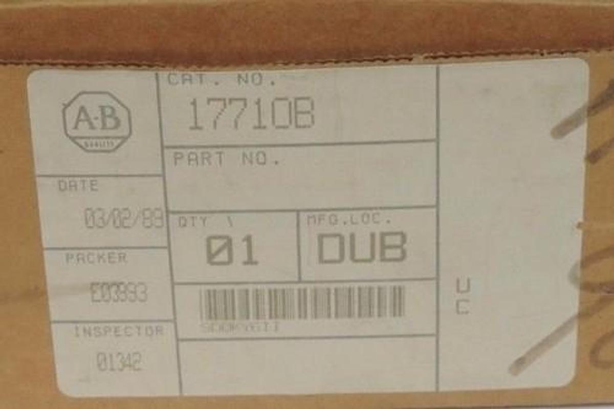 Used NIB ALLEN BRADLEY 1771-OB DC OUTPUT MODULE SER B 12-24V 1771OB