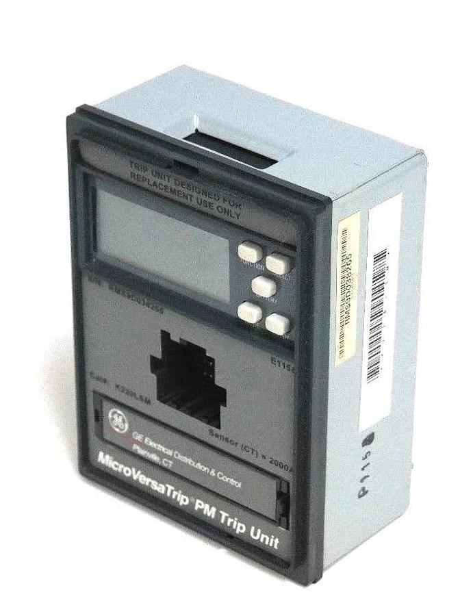 NEW GENERAL ELECTRIC K220LSMR MICROVERSATRIP PM TRIP UNIT K220LSM, 2000A, E115&