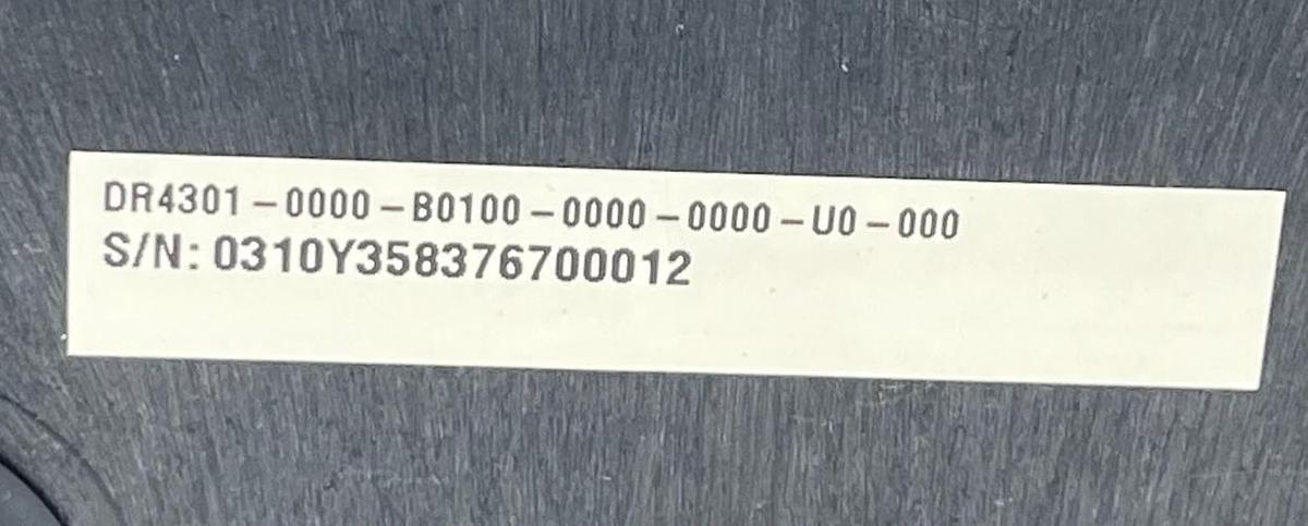 Used Honeywell DR4301-0000-B0100-0000-0000-U0-000 Circular Chart Recorder - DR4300