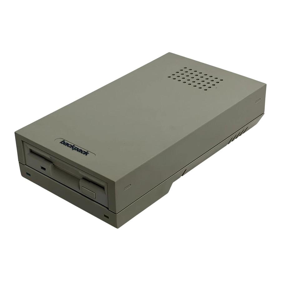 Used Vintage MicroSolutions Backpack 3.5" External Floppy Diskette Drive Model 014350