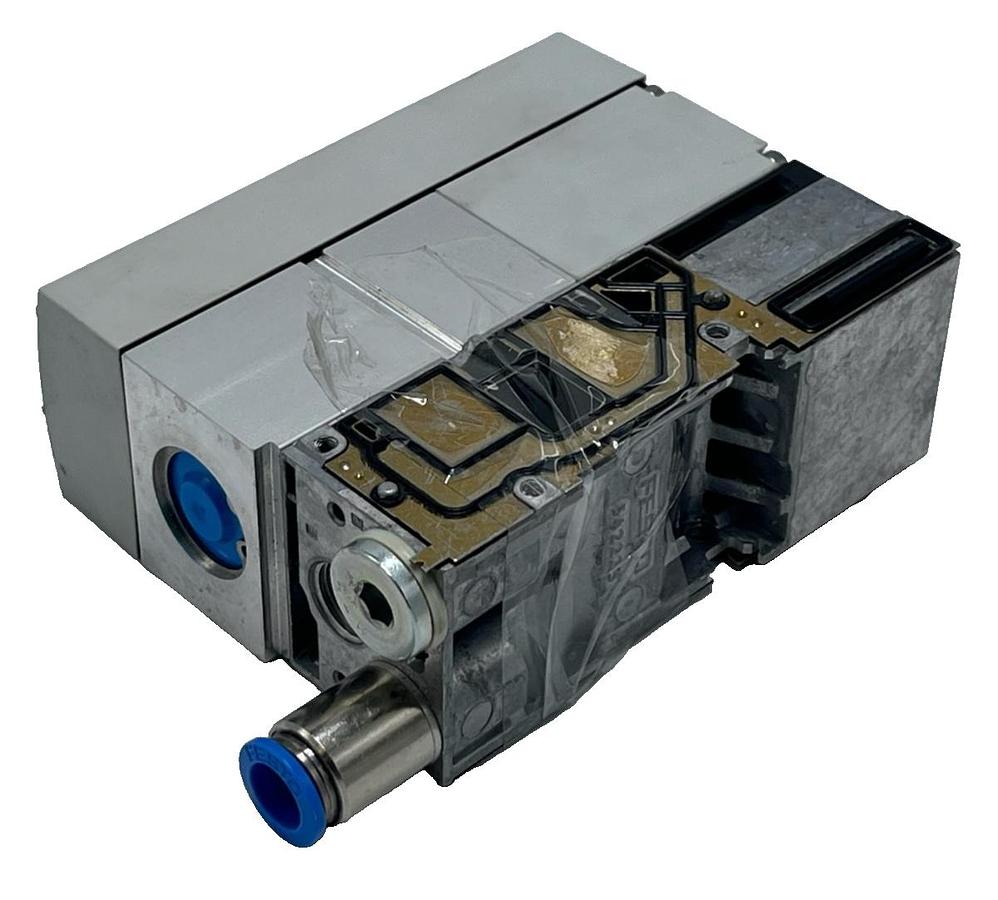 Used FESTO VPPM-6TA-L-1-F-0L6H-S1 VALVE, VMPA-FB-EMG-P1 MODULE & VMPA-FB-AP-P1 BASE