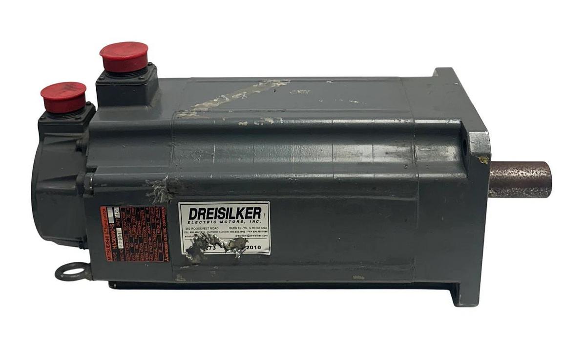 Refurbished MITSUBISHI HA300NC-S / HA300NCS AC SERVO MOTOR SPEC 42001 4.5kW OSA104 REPAIRED