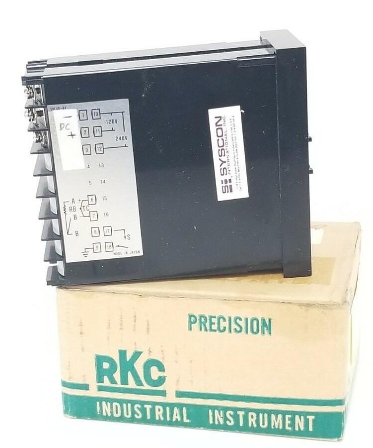 Used NEW RKC SYSCON DB-480B1C-VX2 TEMPERATURE CONTROLLER DB-480B1C-V, K 0-99 DEG F