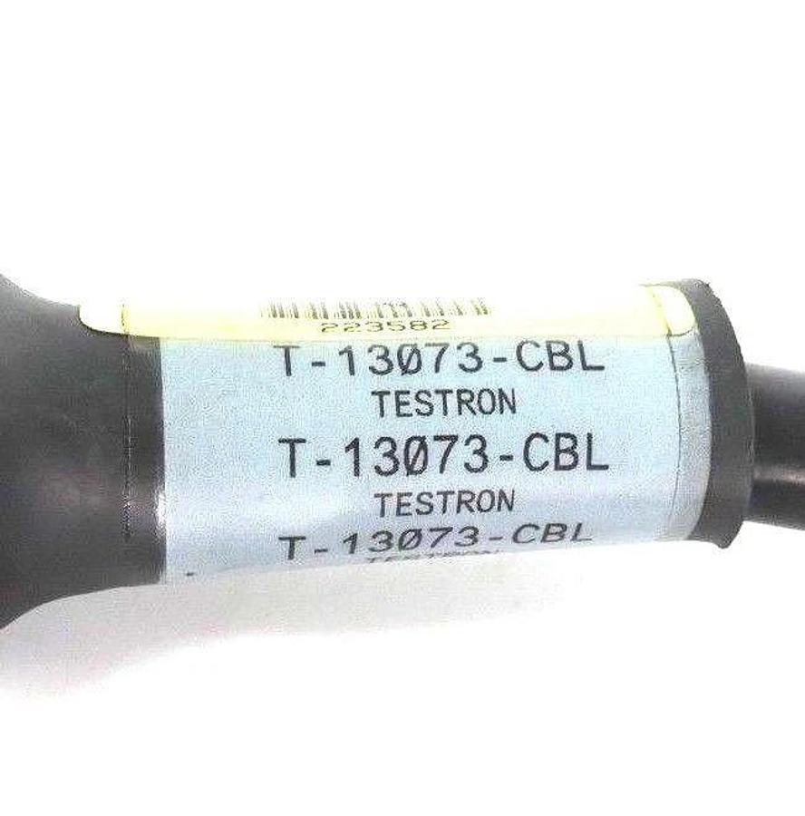 Used TESTRON T-13073-CBL 4PIN MALE-4PIN FEMALE CONNECTOR CABLE ASSEMBLY STRAIGHT