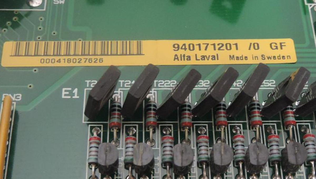 Used NEW ALFA LAVAL SATT CONTROL 940171201/0GF BOARD ODPG.8 940-171-201