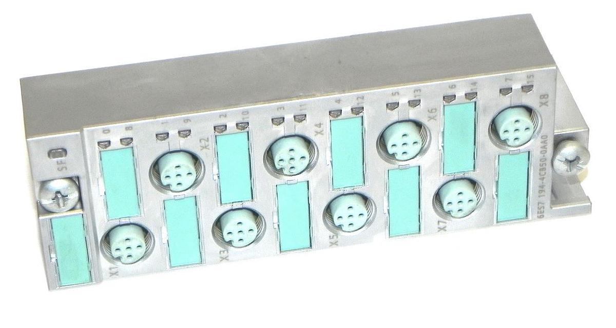 Used SIEMENS 6ES71944CB500AA0 CONNECTING MODULE 6ES7-194-4CB50-0AA0