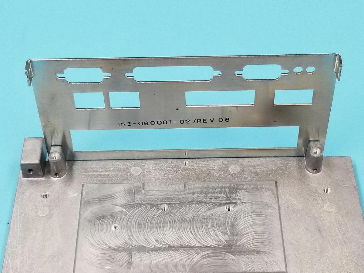 Used PACIFIC SCIENTIFIC 151-080003-02 DRIVE HOUSING W/ 153-080001-02 BACK PLATE