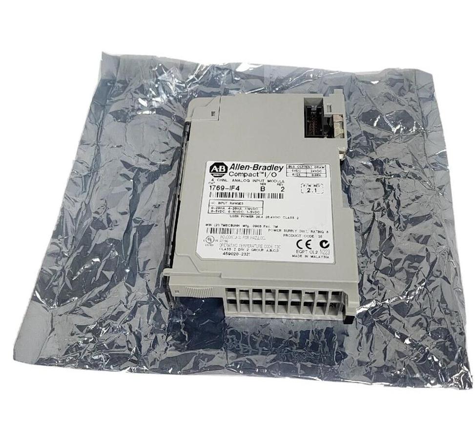NIB ALLEN BRADLEY 1769-IF4 SER. B REV. 2 F/W REV. 2.1 COMPACT I/O MODULE
