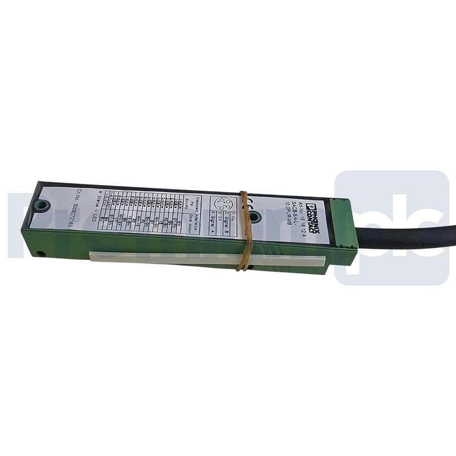 Used Phoenix Contact 1516124 | SACB-8/4-L-10,0PUR-M8 Sensor Actuator Box 8-Slot 10m