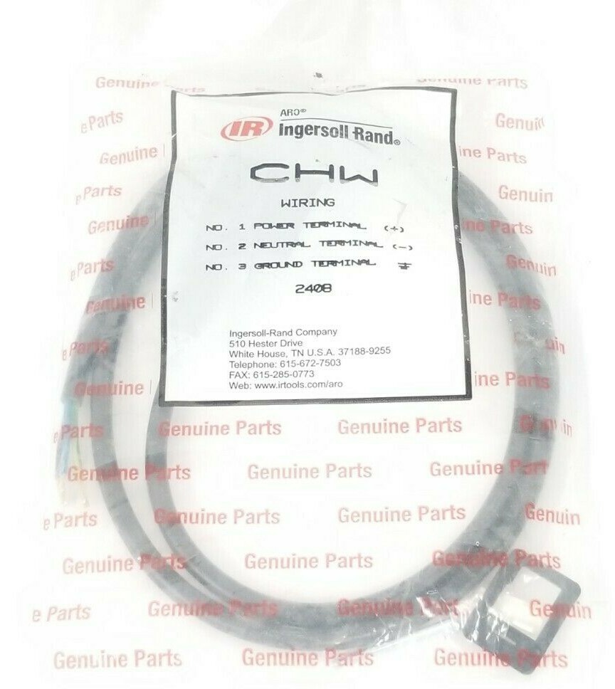 NEW ARO INGERSOLL RAND CHW WIRING SOL CONNECTOR BLACK