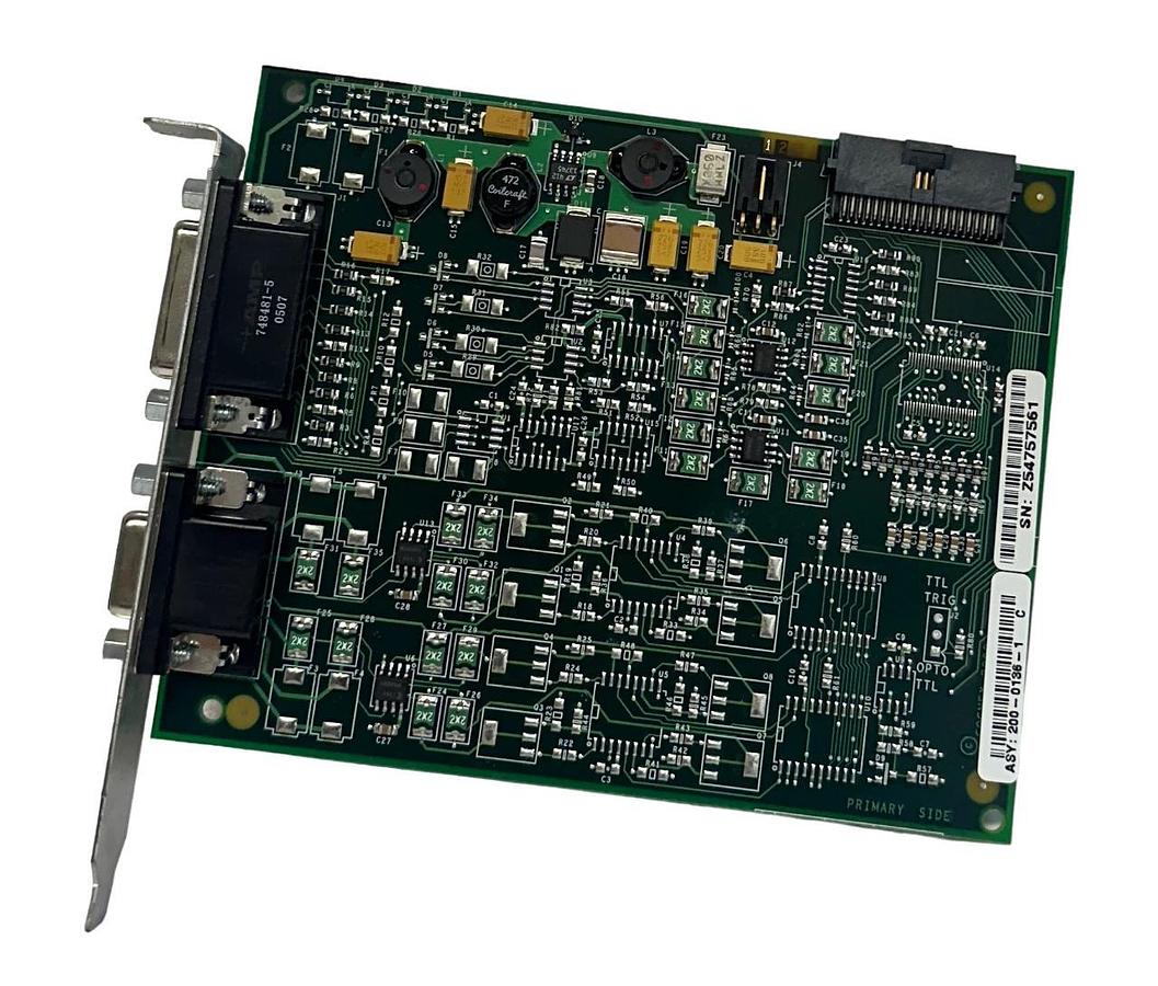 Used COGNEX 800-5726-1 (D) / 200-0136-1 (C) LIGHTS / AUX IO VISION CONTROL BOARD USMP