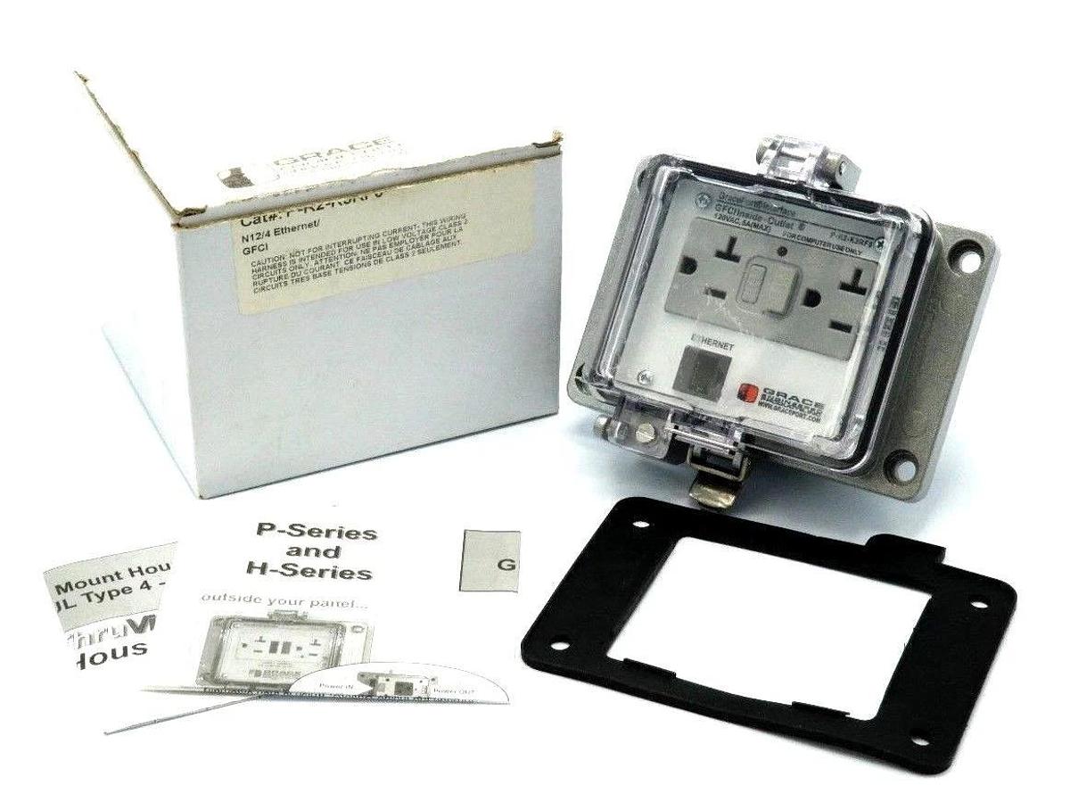 GRACE ENGINEERED PRODUCTS P-R2-K3RF0 DATA INTERFACE PORT CAT 5 1 PORT PR2K3RF0