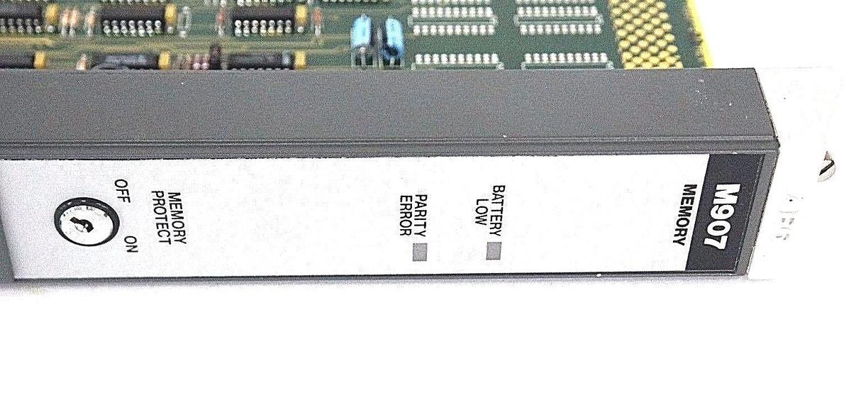 Used AEG MODICON M907-122 MEMORY MODULE REV A14, PCB M907-100 REV A2