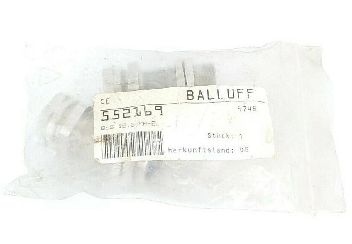 Used LOT OF 2 NEW BALLUFF 552169 CLAMPS BES 18,0-KH-2L