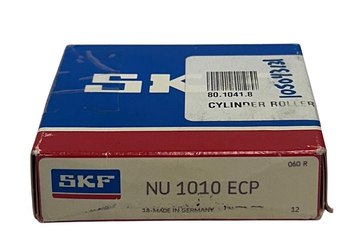 Used SKF NU 1010 ECP / NU1010ECP OEM SINGLE-ROW CYLINDRICAL ROLLER BEARING 80mm NSMP
