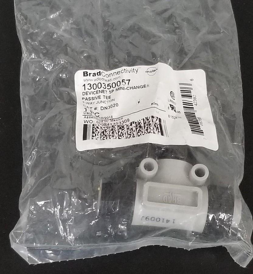 Used NEW BRAD CONNECTIVITY 1300350057 3-WAY PASSIVE TEE DN3020