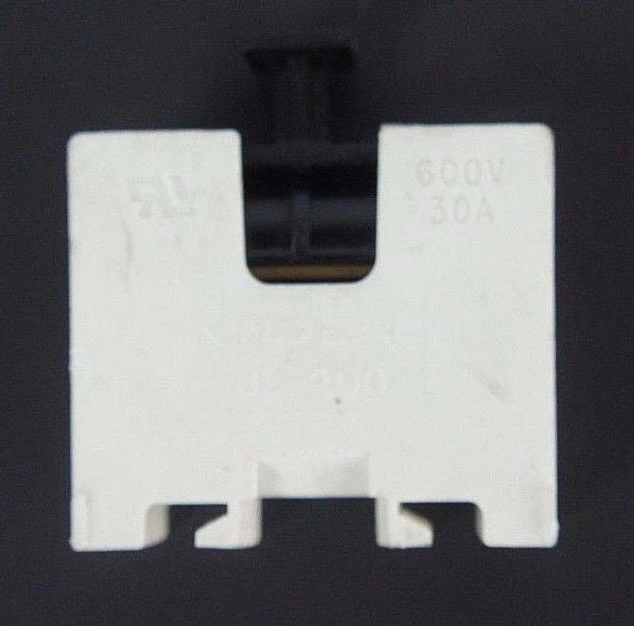 Used IDEAL 89-200 FUSE HOLDER 600V, 30A, 89200 WITH GOULD ATQ2-1/2 FUSE