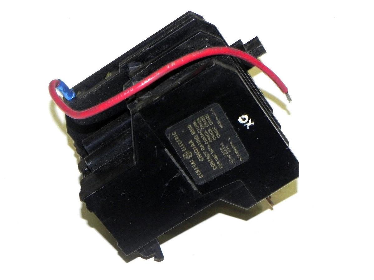 Used GENERAL ELECTRIC CR4G1AA OVERLOAD RELAY