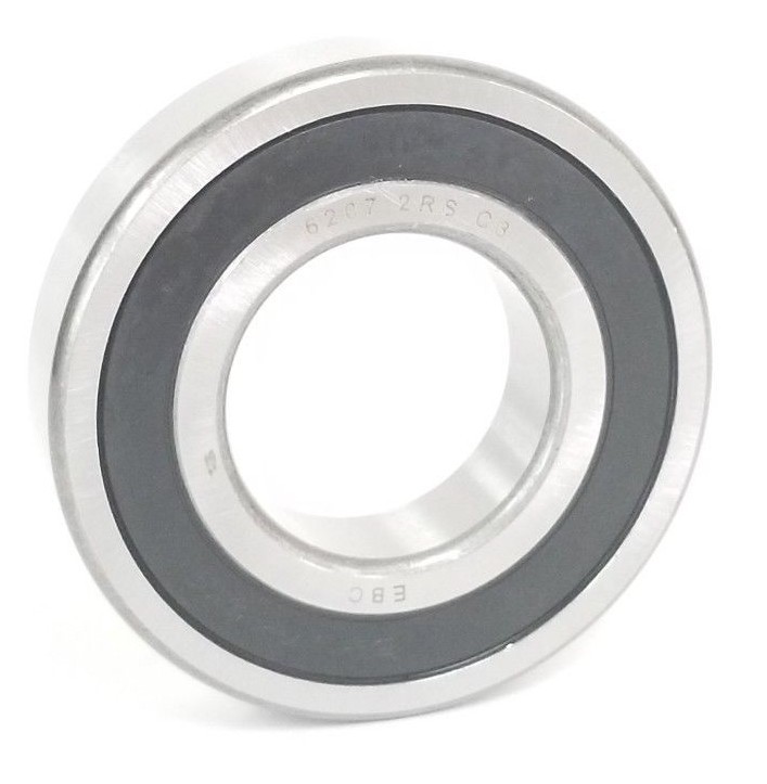 Used NEW EBC 6207-2RS/C3 BALL BEARING 62072RSC3
