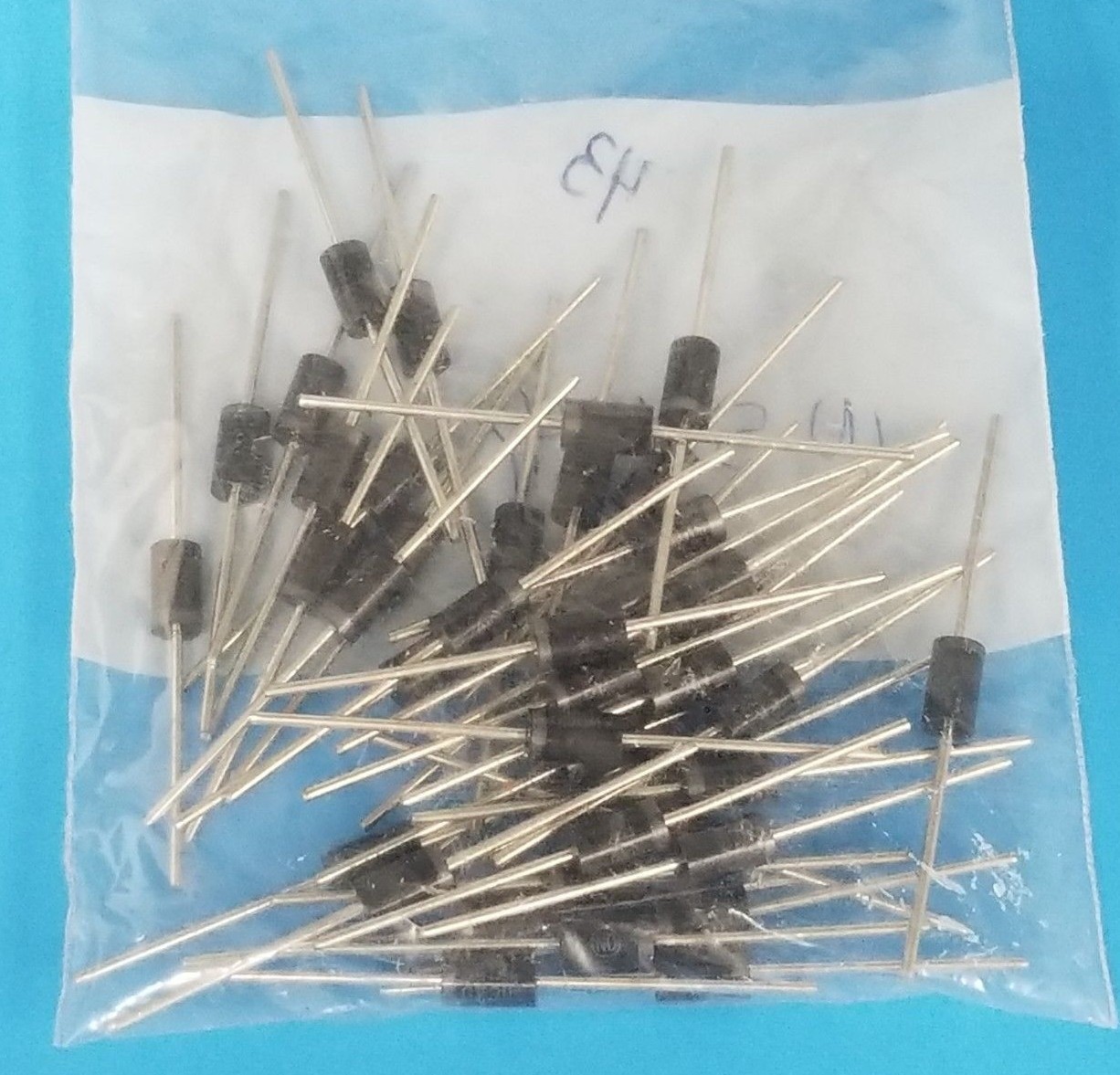 Used LOT OF 43 NEW ON SEMICONDUCTOR 1N5404 DIODES 3A 400V