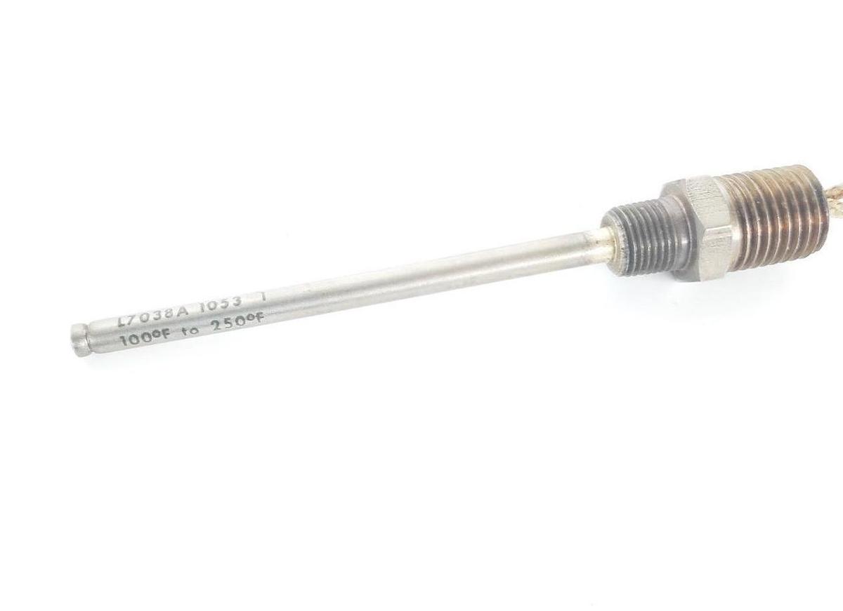 Used LOT OF 3 HONEYWELL L7038A 1053 1 THERMISTOR SENSORS 100-250 DEG F, L7038A1053