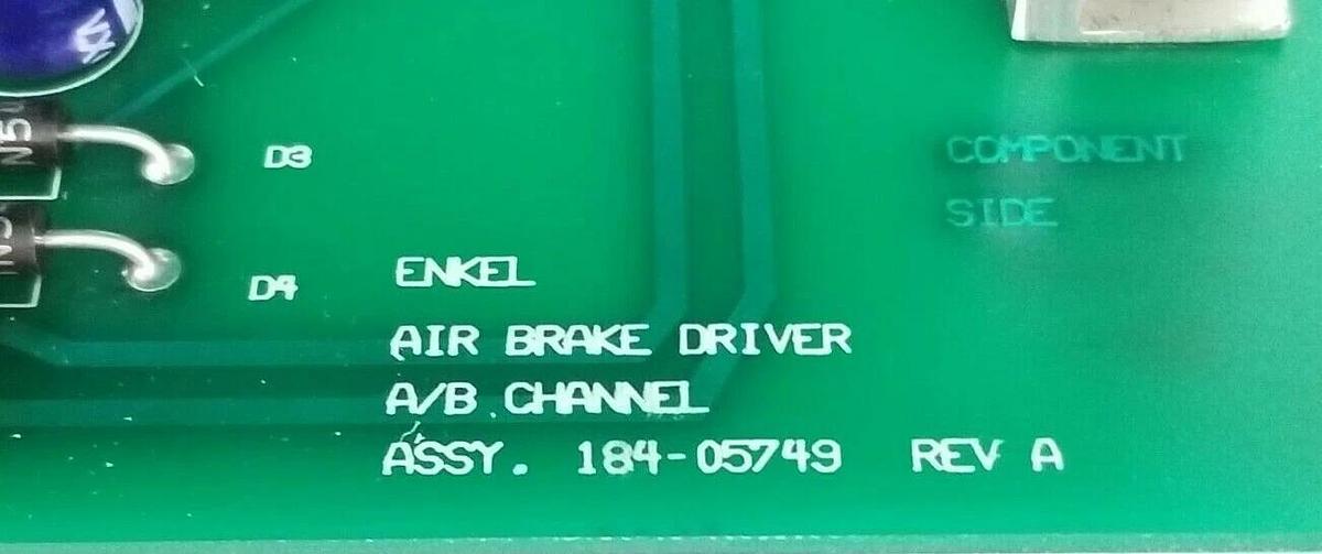 Refurbished ENKEL DURR MEGTEC 184-05710 AIR BRAKE CONTROL ASSEMBLY 2 ARM 184-05749 REPAIRED
