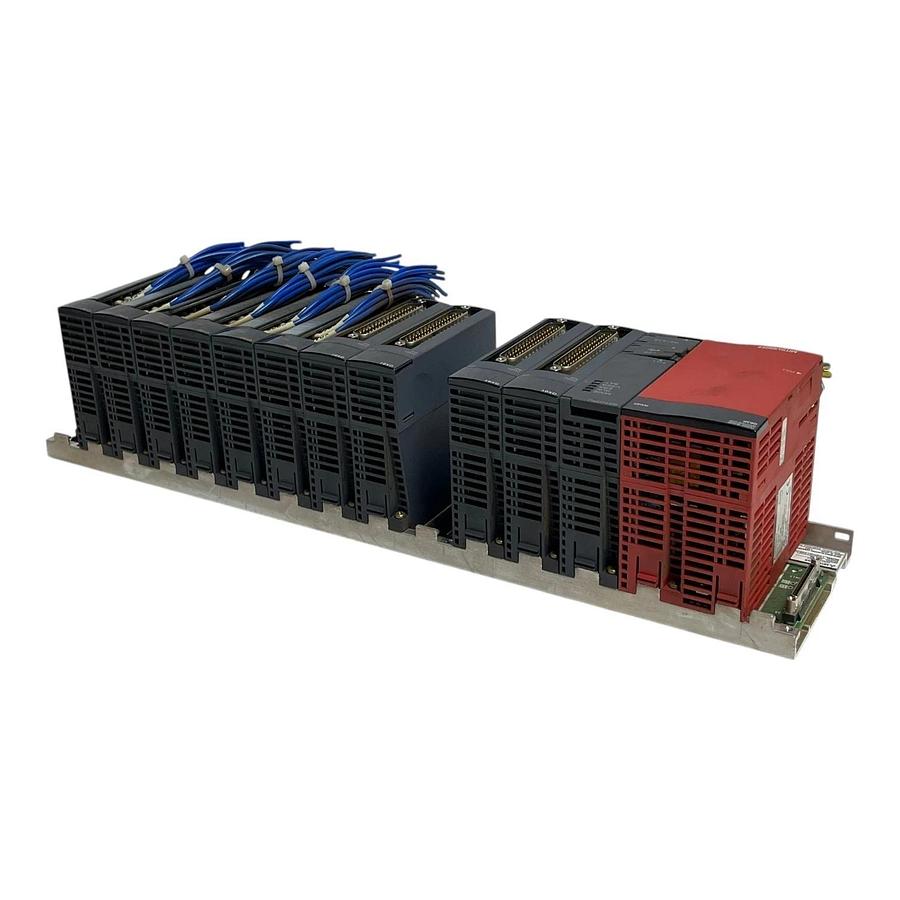 Used Mitsubishi Melsec-Q PLC Rack Q01UCPU Q63P Q312B QX81 QY80 Input Output
