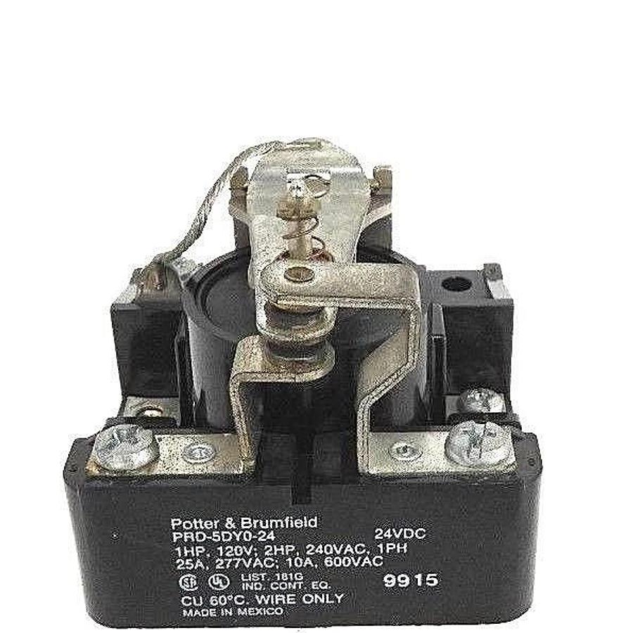 Used NEW POTTER & BRUMFIELD PRD-5DY0-24 RELAY 24VDC, PRD5DY024