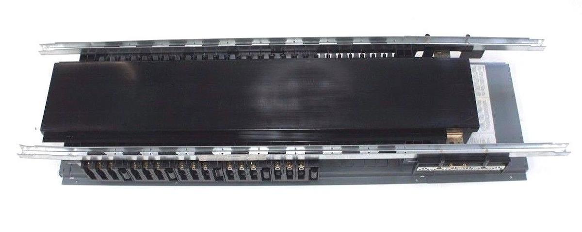 Used NIB SQUARE D 12240051410010001 NF PANELBOARD 3P 225A W/ 10 EDB34030AABA BREAKERS