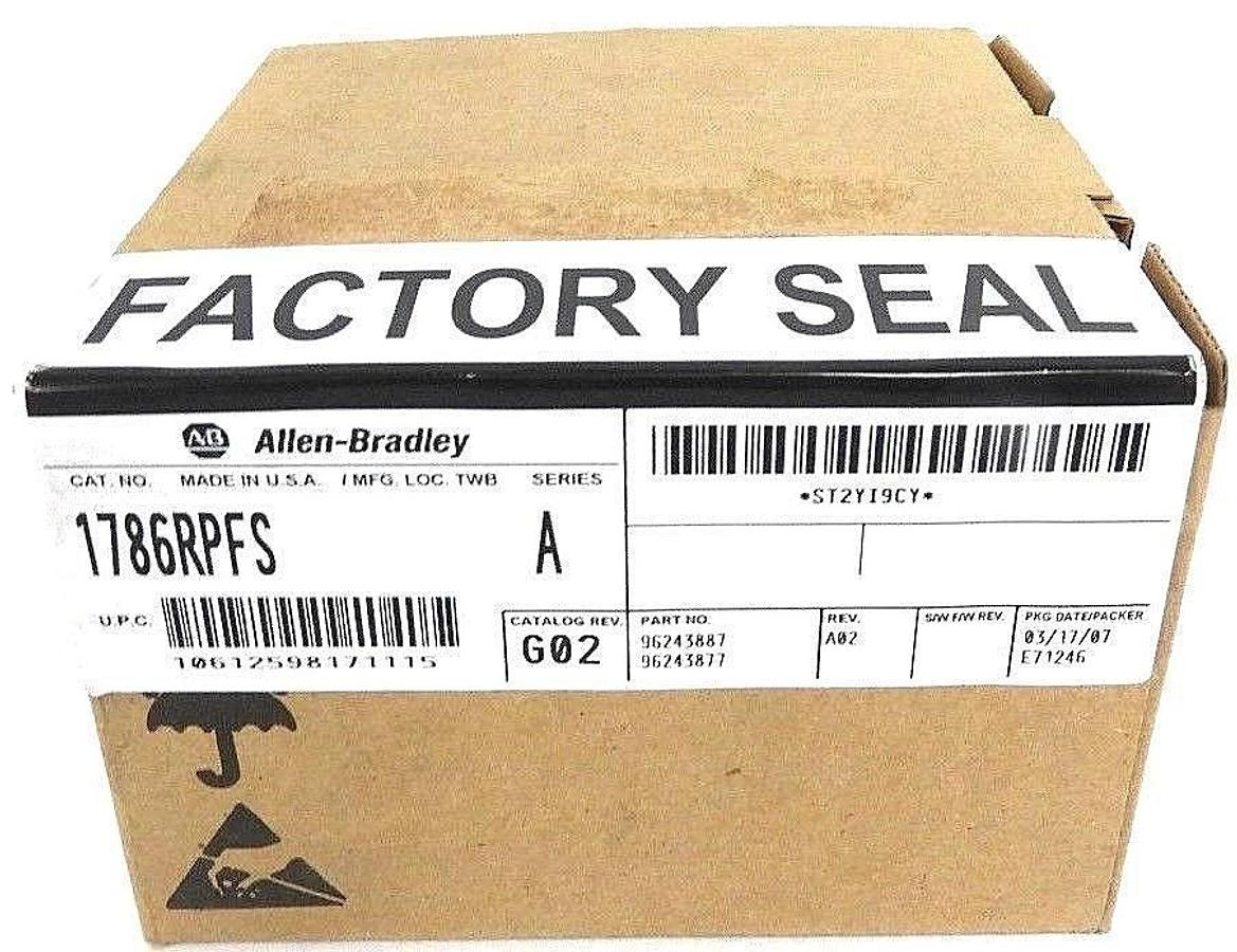 Used F/S ALLEN BRADLEY 1786-RPFS CONTROLNET FIBER REPEATER - SHORT SER. A, REV. G02